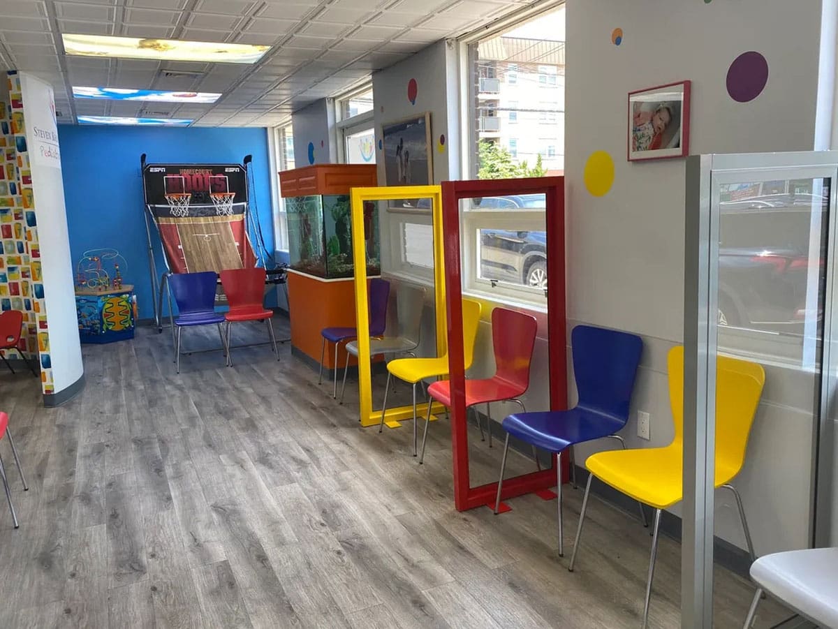 Waiting Room Interior Dental Building steven krauss dds pediatric dentistry lawrence ny